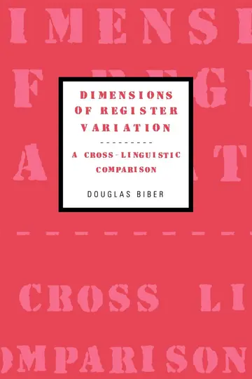 Cover of Dimensions of Register Variation