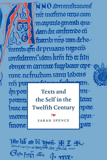 Cover of Texts and the Self in the Twelfth Century