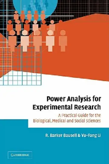 Cover of Power Analysis for Experimental Research