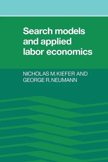 Cover of Search Models and Applied Labor Economics