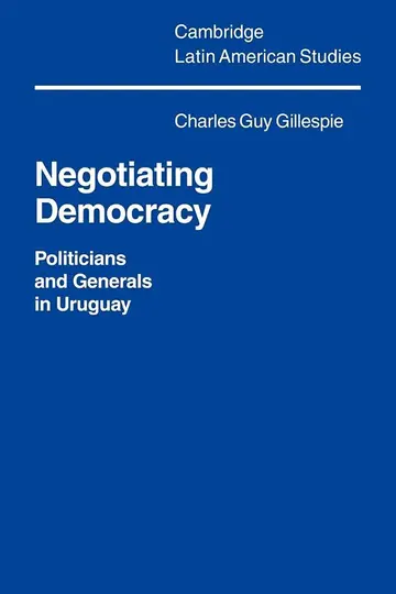 Cover of Negotiating Democracy
