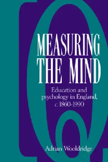 Cover of Measuring the Mind