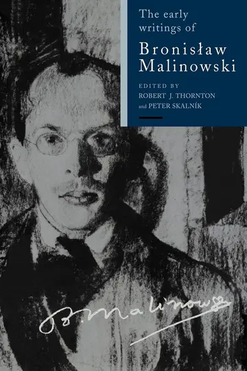 Cover of The Early Writings of Bronislaw Malinowski