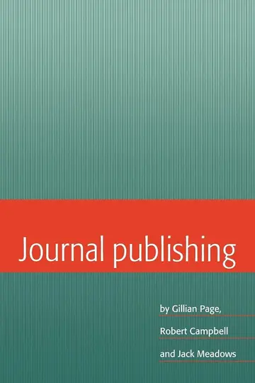 Cover of Journal Publishing