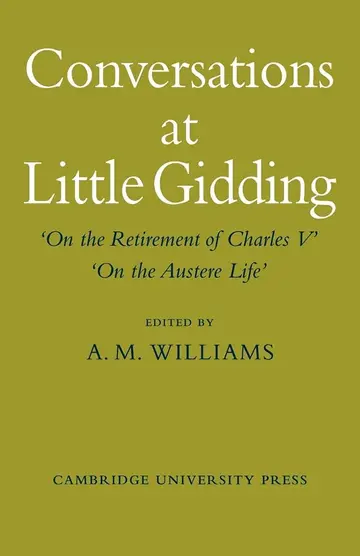 Cover of Conversations at Little Gidding