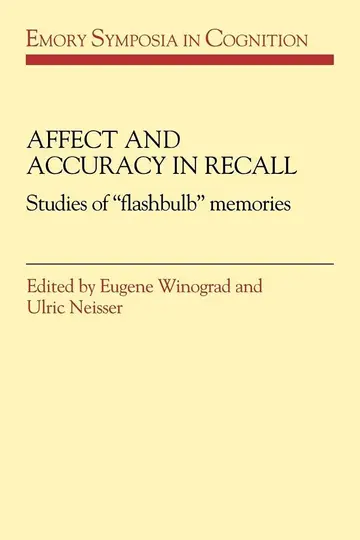 Cover of Affect and Accuracy in Recall