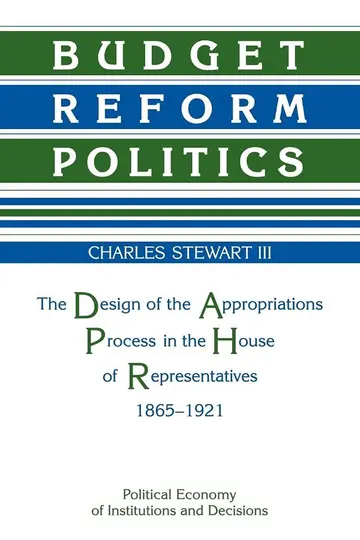 Cover of Budget Reform Politics