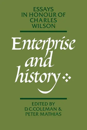Cover of Enterprise and History