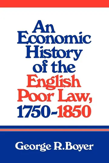 Cover of An Economic History of the English Poor Law, 1750–1850