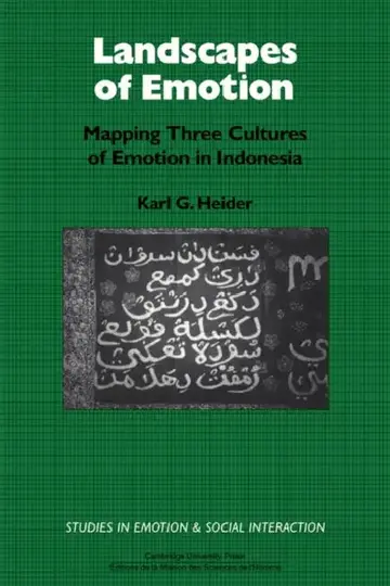 Cover of Landscapes of Emotion