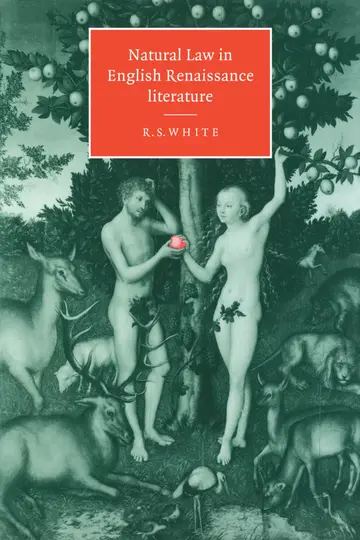 Cover of Natural Law in English Renaissance Literature