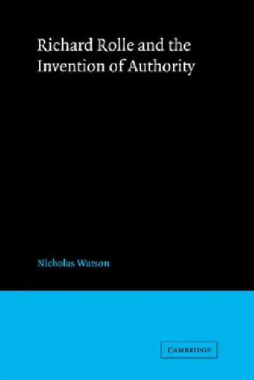 Cover of Richard Rolle and the Invention of Authority