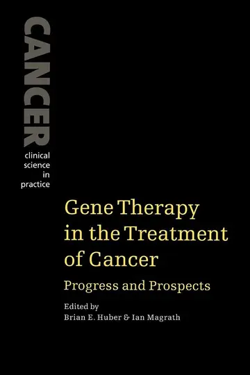 Cover of Gene Therapy in the Treatment of Cancer Progress and Prospects (hb 1998)