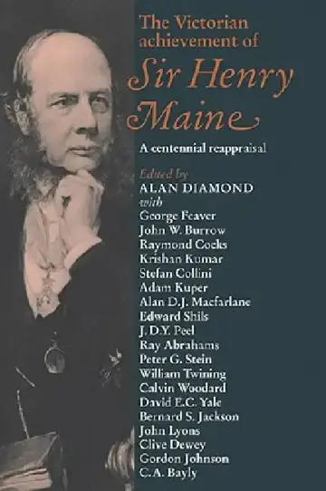 Cover of The Victorian Achievement of Sir Henry Maine