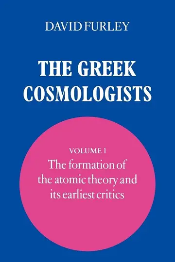 Cover of The Greek Cosmologists