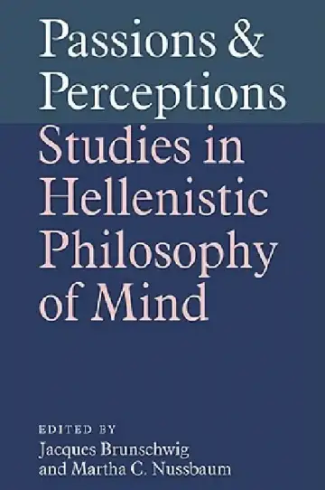 Cover of Passions and Perceptions