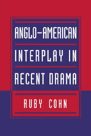 Cover of Anglo-American Interplay in Recent Drama