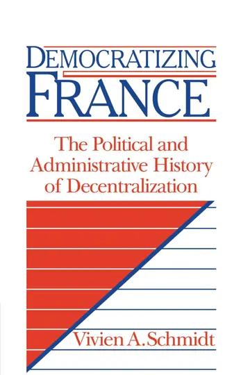 Cover of Democratizing France