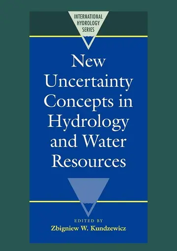 Cover of New Uncertainty Concepts in Hydrology and Water Resources