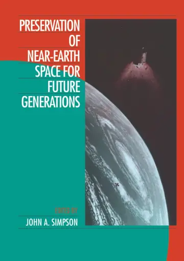 Cover of Preservation of Near-Earth Space for Future Generations