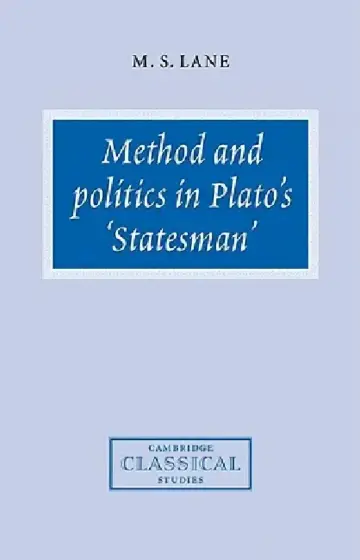 Cover of Method and Politics in Plato's Statesman
