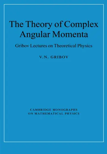 Cover of The Theory of Complex Angular Momenta