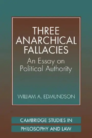 Cover of Three Anarchical Fallacies