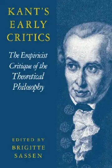 Cover of Kant's Early Critics