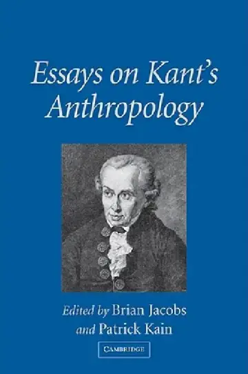 Cover of Essays on Kant's Anthropology