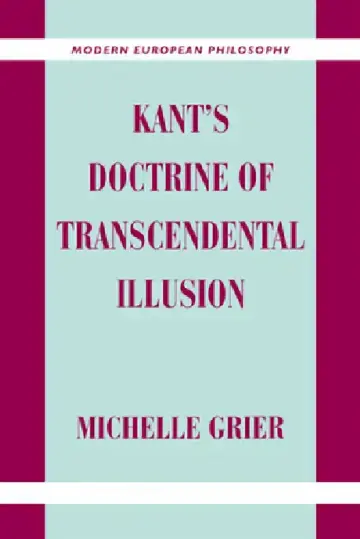 Cover of Kant's Doctrine of Transcendental Illusion