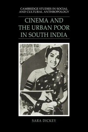 Cover of Cinema and the Urban Poor in South India