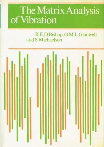 Cover of The Matrix Analysis of Vibration
