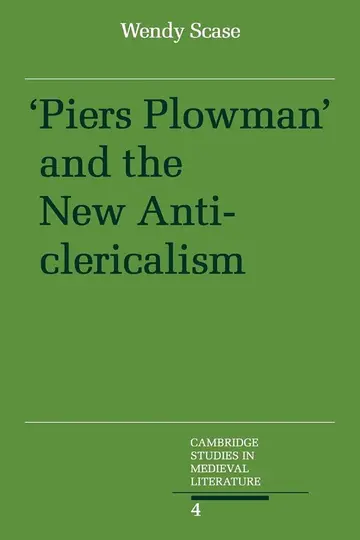 Cover of Piers Plowman and the New Anticlericalism