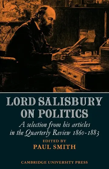 Cover of Lord Salisbury on Politics