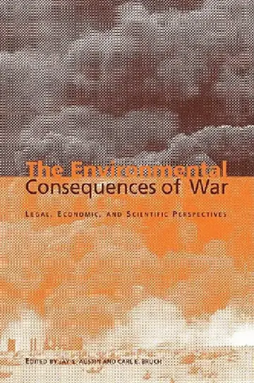 Cover of The Environmental Consequences of War