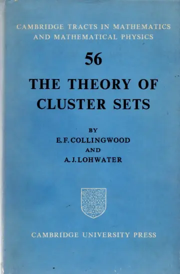 Cover of The Theory of Cluster Sets