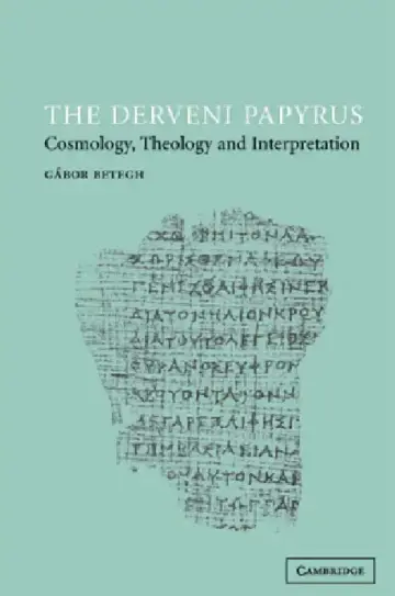 Cover of The Derveni Papyrus