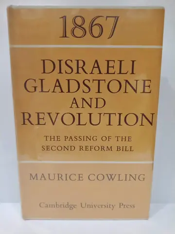 Cover of 1867 Disraeli, Gladstone and Revolution