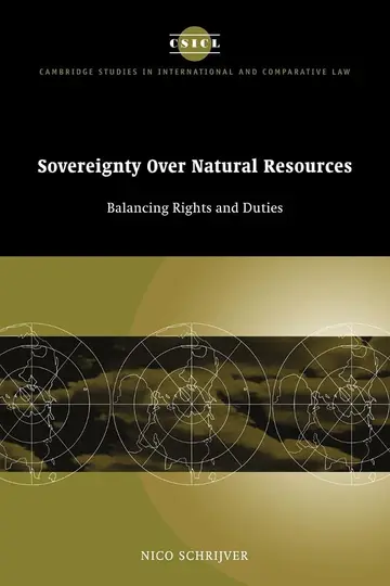 Cover of Sovereignty over Natural Resources