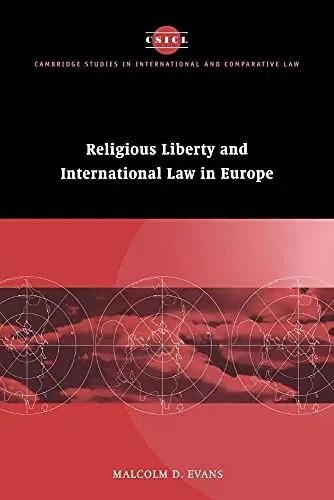 Cover of Religious Liberty and International Law in Europe