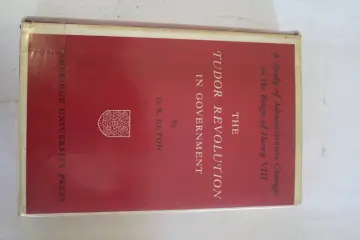 Cover of Tudor Revolution in Government