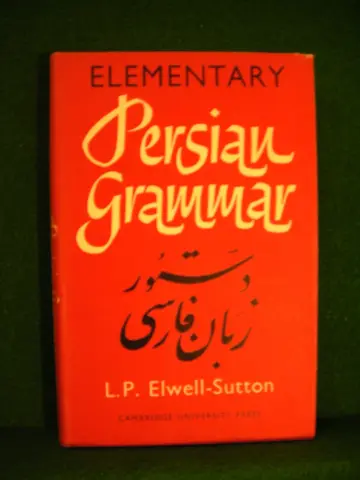 Cover of Elementary Persian Grammar