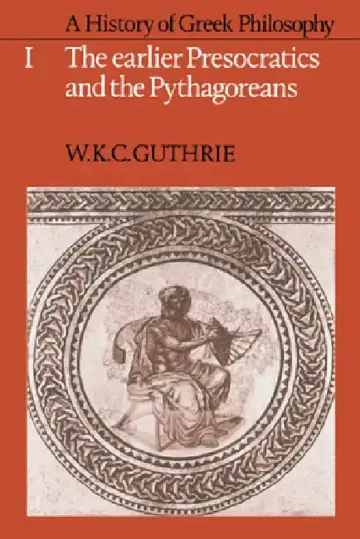 Cover of A History of Greek Philosophy