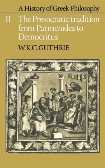 Cover of A History of Greek Philosophy