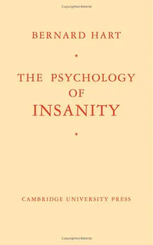 Cover of The Psychology of Insanity