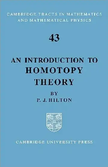 Cover of An Introduction to Homotopy Theory