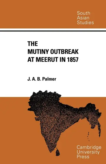 Cover of The Mutiny Outbreak at Meerut in 1857