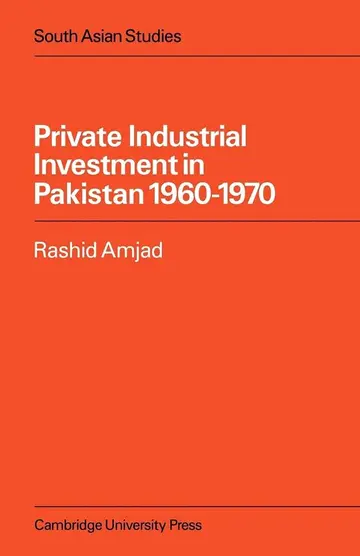 Cover of Private Industrial Investment in Pakistan
