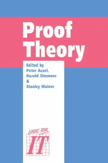 Cover of Proof Theory