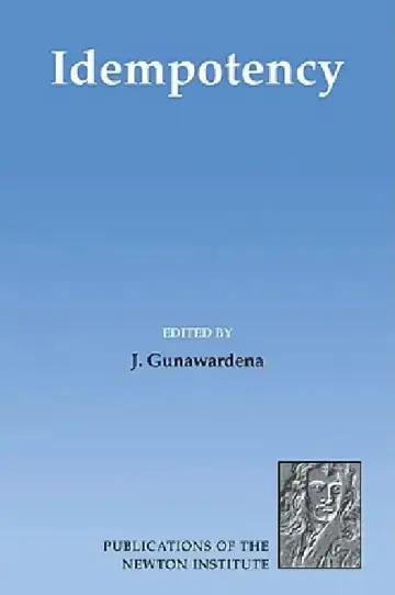 Cover of Idempotency